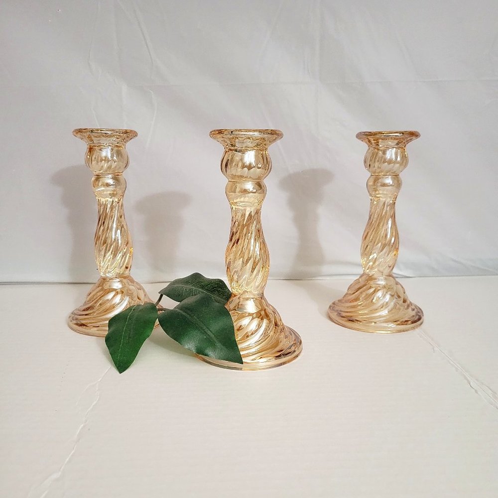 VINTAGE TAPERED CANDLE HOLDER